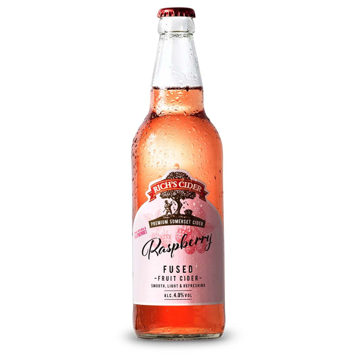 Rich's Cider Raspberry Fused Fruit Cider 500ml