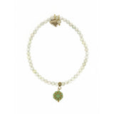 Rosie Fox Prehnite Gemstone Belle Bracelet