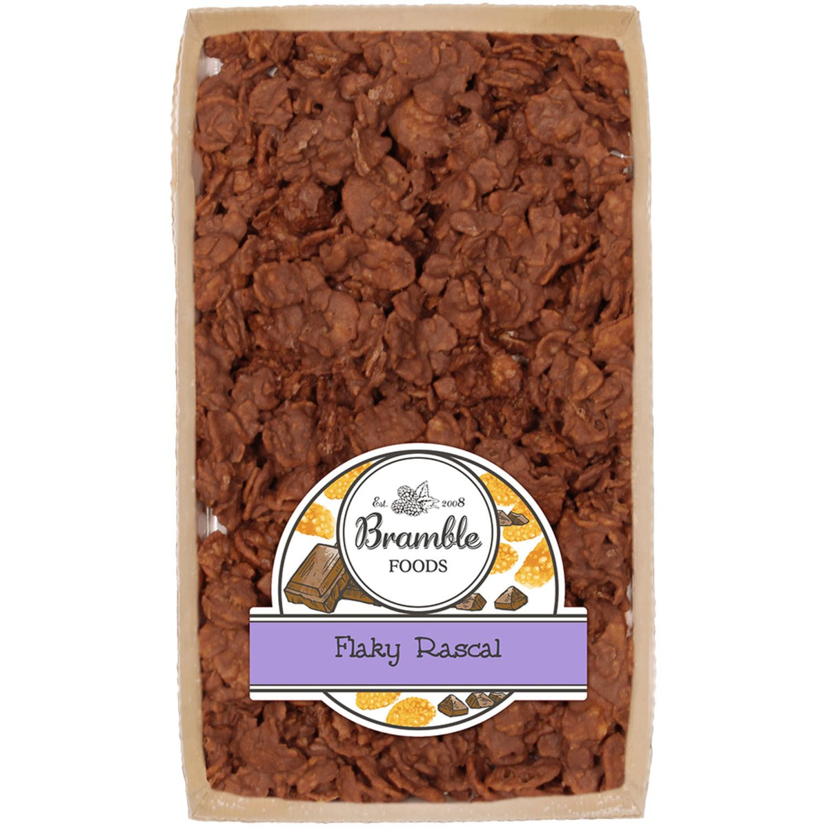 Flaky Rascal Dessert Bramble Foods Flaky Rascal Tray Bake – Old Railway Line Garden Centre