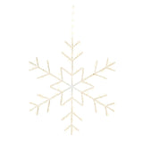Lumineo 60cm Micro LED Warm White Snowflake
