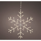 Lumineo 60cm Micro LED Warm White Snowflake