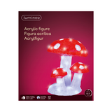Lumineo 26cm Cool White LED Mushroom