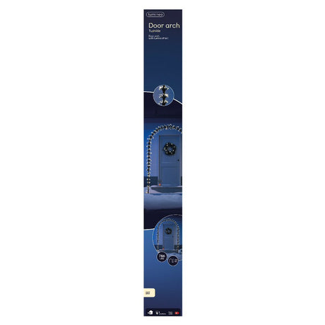 Lumineo 2.3m Warm White LED Twinkle Door Arch