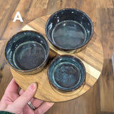 Koopman 4 Piece Serving Set with Bowls and Bamboo Board (Choice of 2)