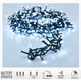 Koopman 200 Cool White LED Micro Cluster Lights (4m)