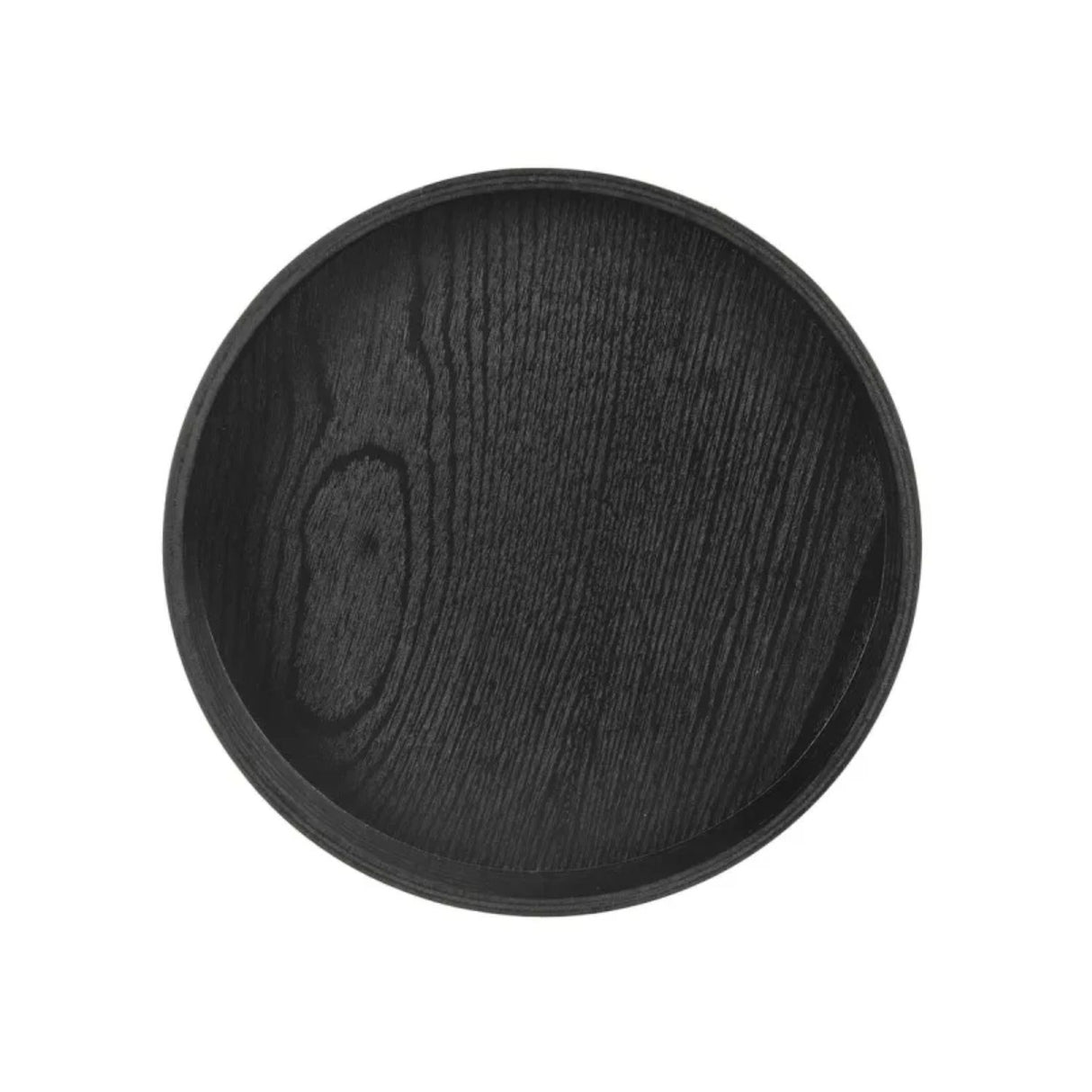 Koopman 38cm Black Circle Tray