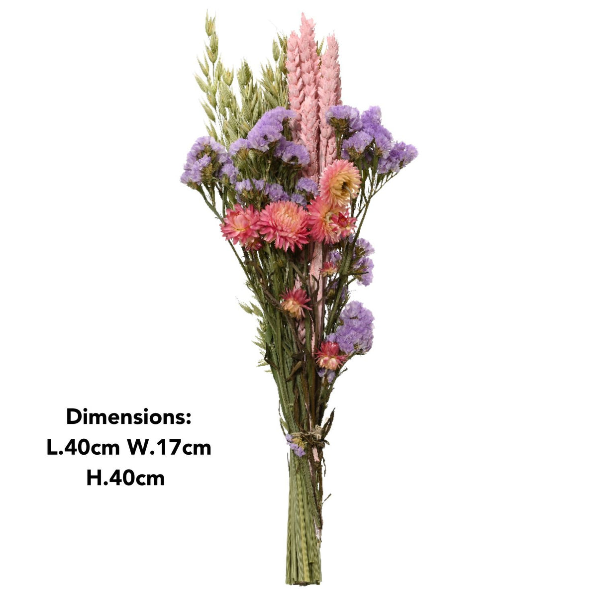 Decoris 40cm Artificial Dried Flower Bouquet