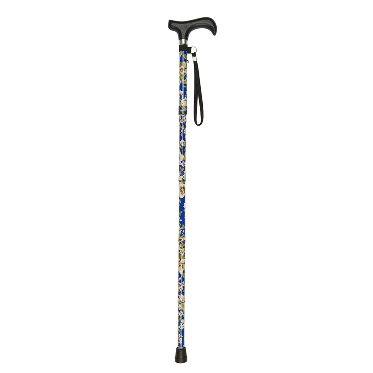 Charles Buyers Blue Morris Folding Walking Stick