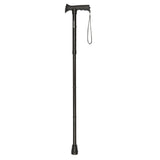 Charles Buyers Gel Handle Folding Stick- Black