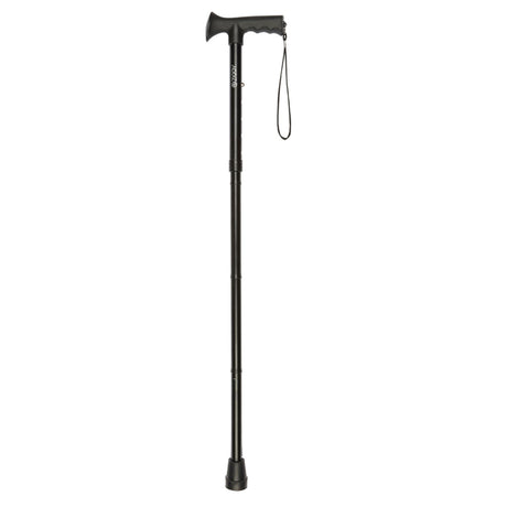 Charles Buyers Gel Handle Folding Stick- Black