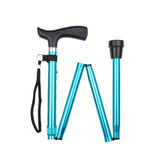 Charles Buyers Teal Folding Stick