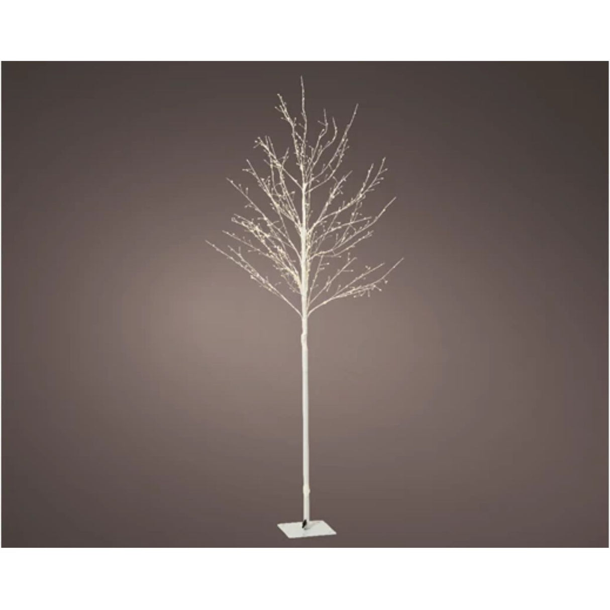 Lumineo 150cm White Micro LED Tree