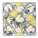 Decoris Mosaic Lemon Sorrento 2-Seater Iron Bistro Set