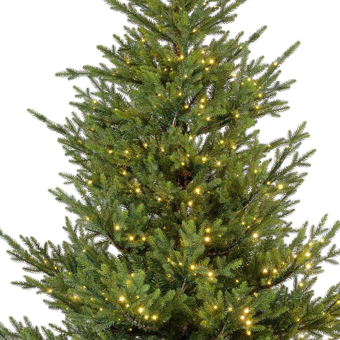 Everlands 2.1m (7ft) Norway Spruce Pre-Lit Artificial Christmas Tree