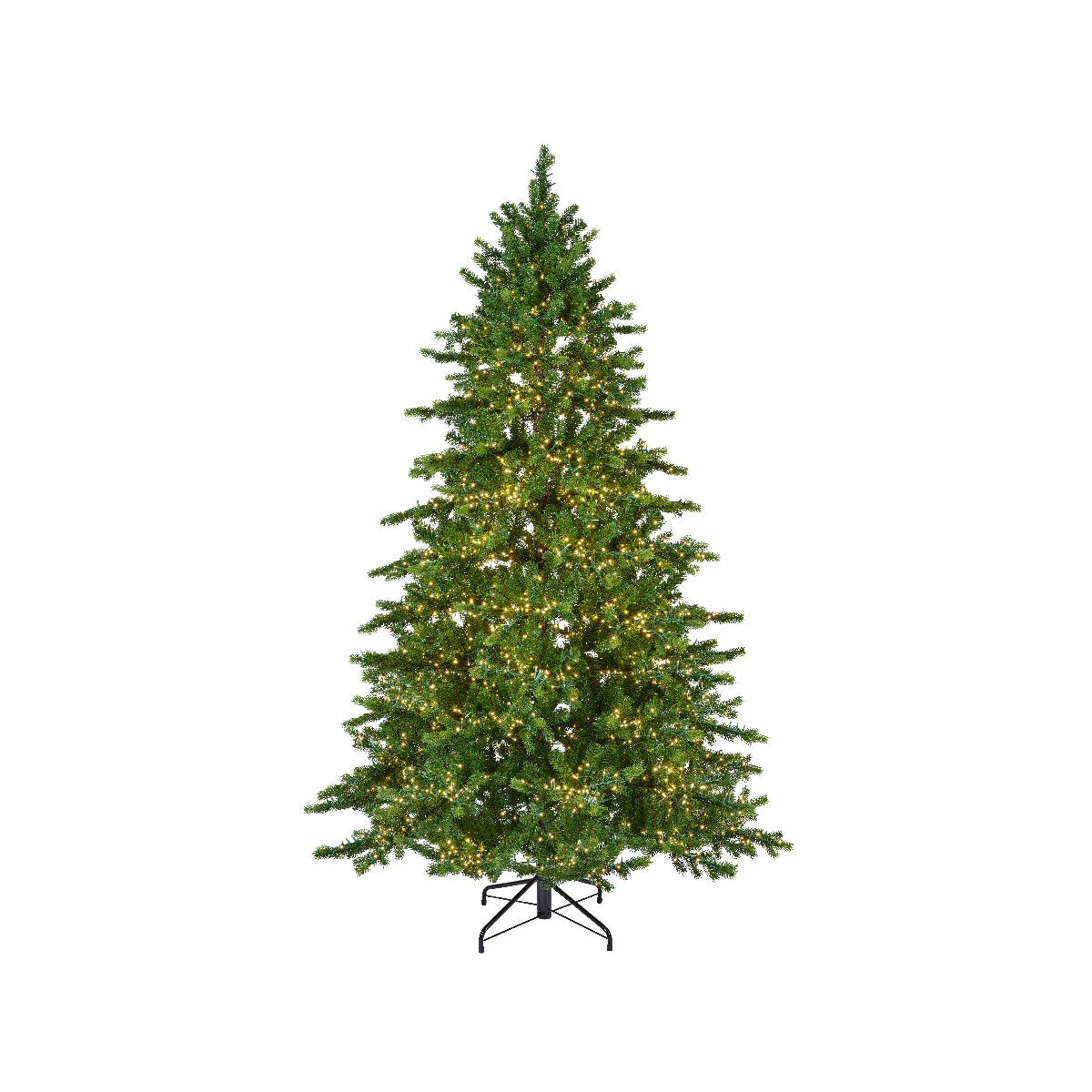 Everlands 2.1m (7ft) Galloway Spruce Pre-Lit Artificial Christmas Tree