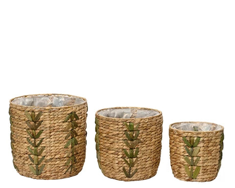 Kaemingk 22cm Water Hyacinth Planter