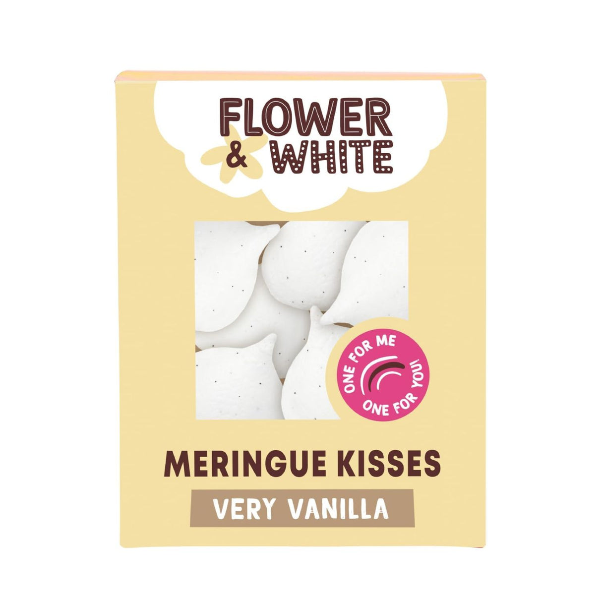 Flower & White 100g Very Vanilla Kisses