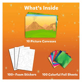 Skillmatics Foil Fun: World of Dinosaurs No Mess Art Kit (Ages 4-9)