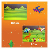 Skillmatics Foil Fun: World of Dinosaurs No Mess Art Kit (Ages 4-9)