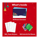 Skillmatics Foil Fun: Holiday Magic No Mess Art Kit (Ages 4-9)