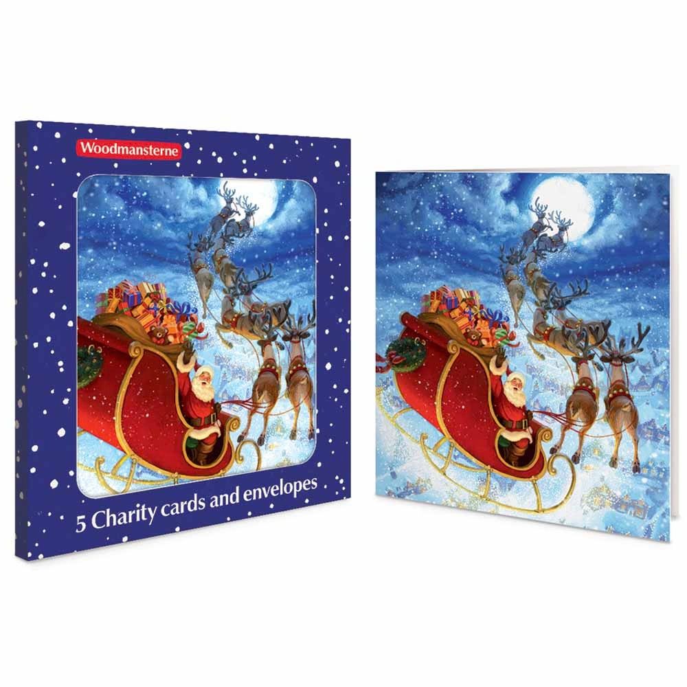 Woodmansterne Christmas Eve Boxed Christmas Cards - Pack of 5