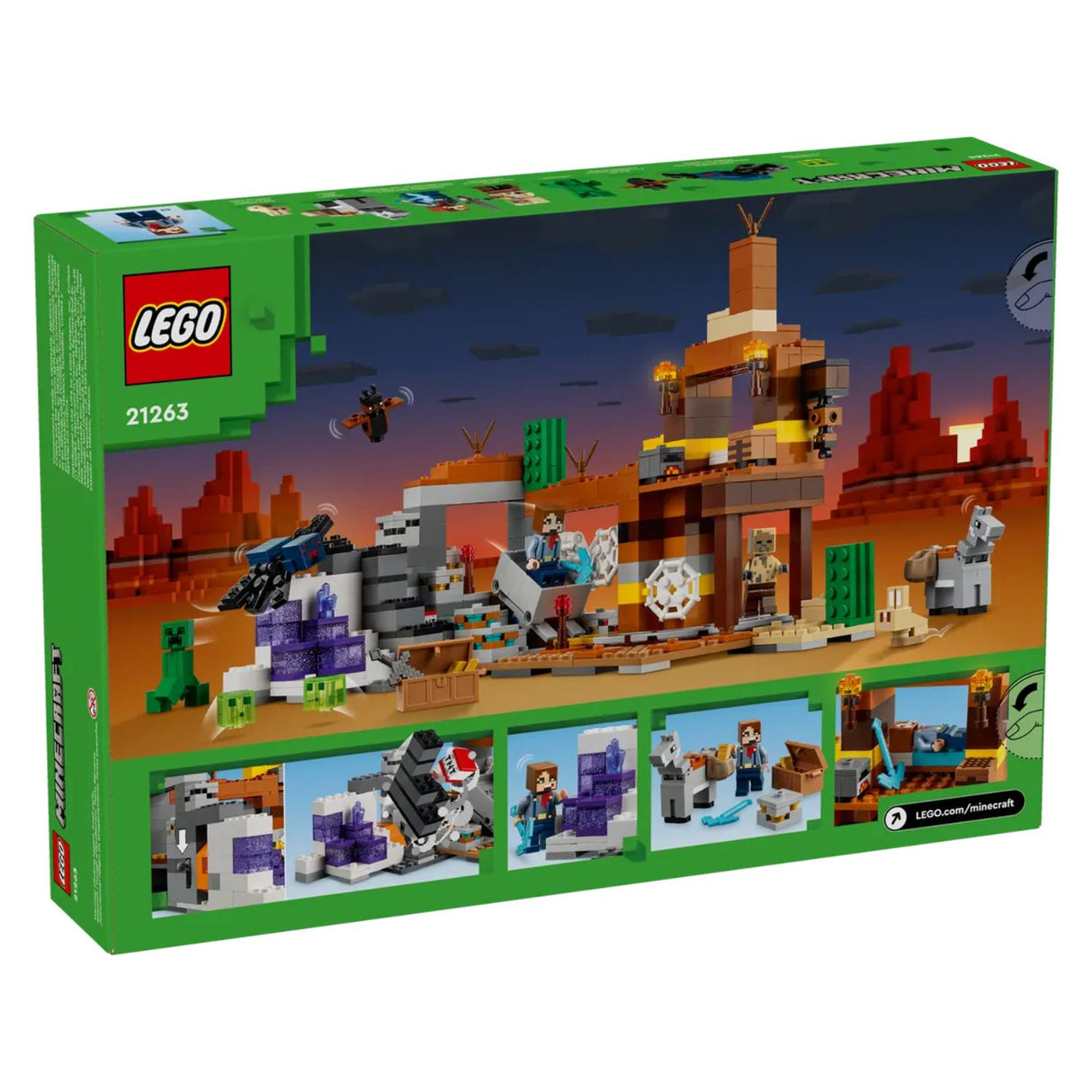 LEGO Minecraft The Badlands Mineshaft
