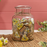 Richard Langs Mango Wood Floral Enamel Heart Hanging Decoration - 8MG240