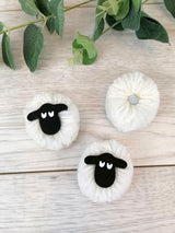 Richard Langs Pom Pom Sheep Magnet - 8SP290