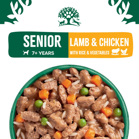 James Wellbeloved 90g Grain Free Senior Dog Food - Lamb and Chicken 12pk
