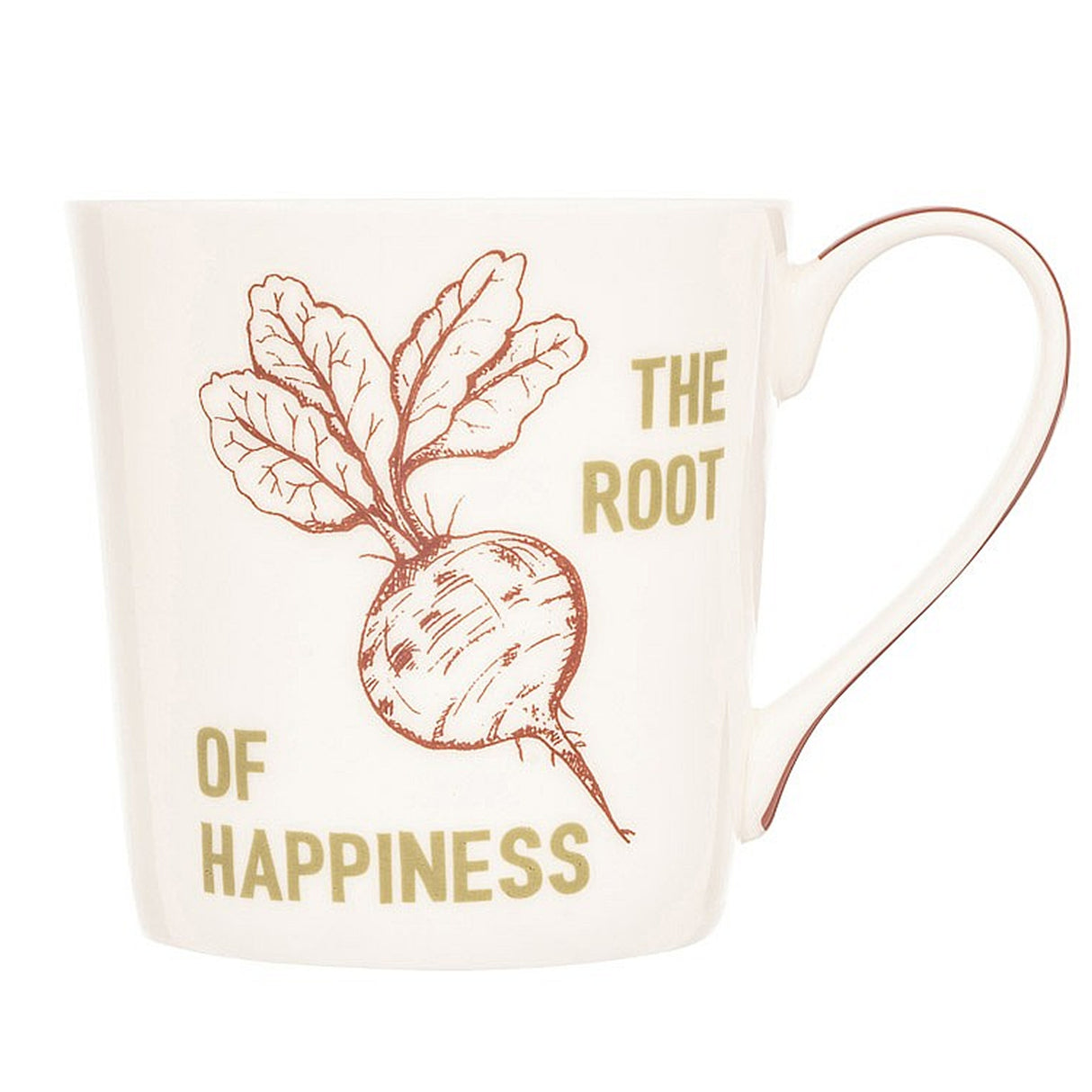 SIIP 330ml Red The Root of Happiness Mug