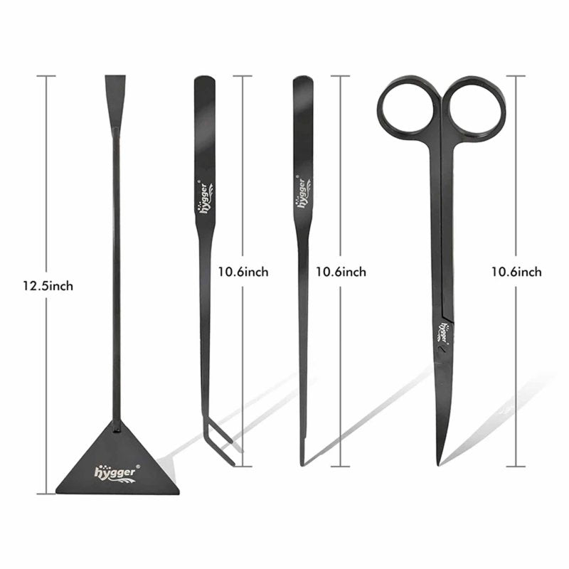 Hygger 5-in-1 Aquascaping Tools Kit (Black)