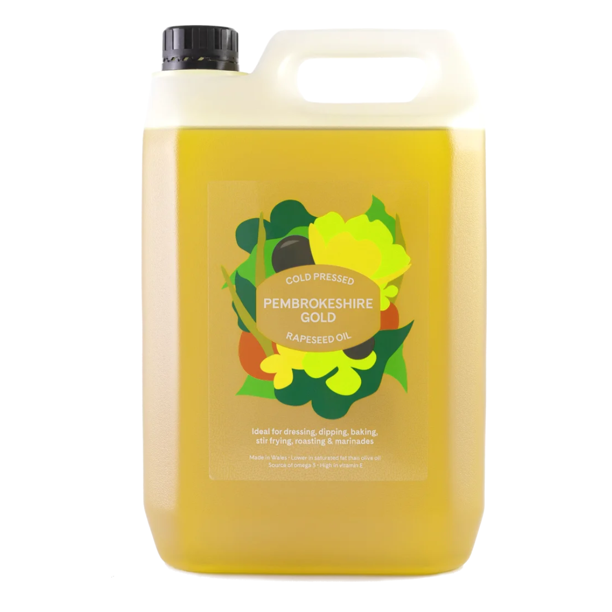 Pembrokeshire Gold 500ml Original Cold Pressed Rapeseed Oil