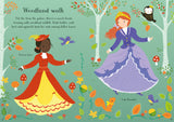 Usborne Little Dolly Dressing Princess Sticker Book