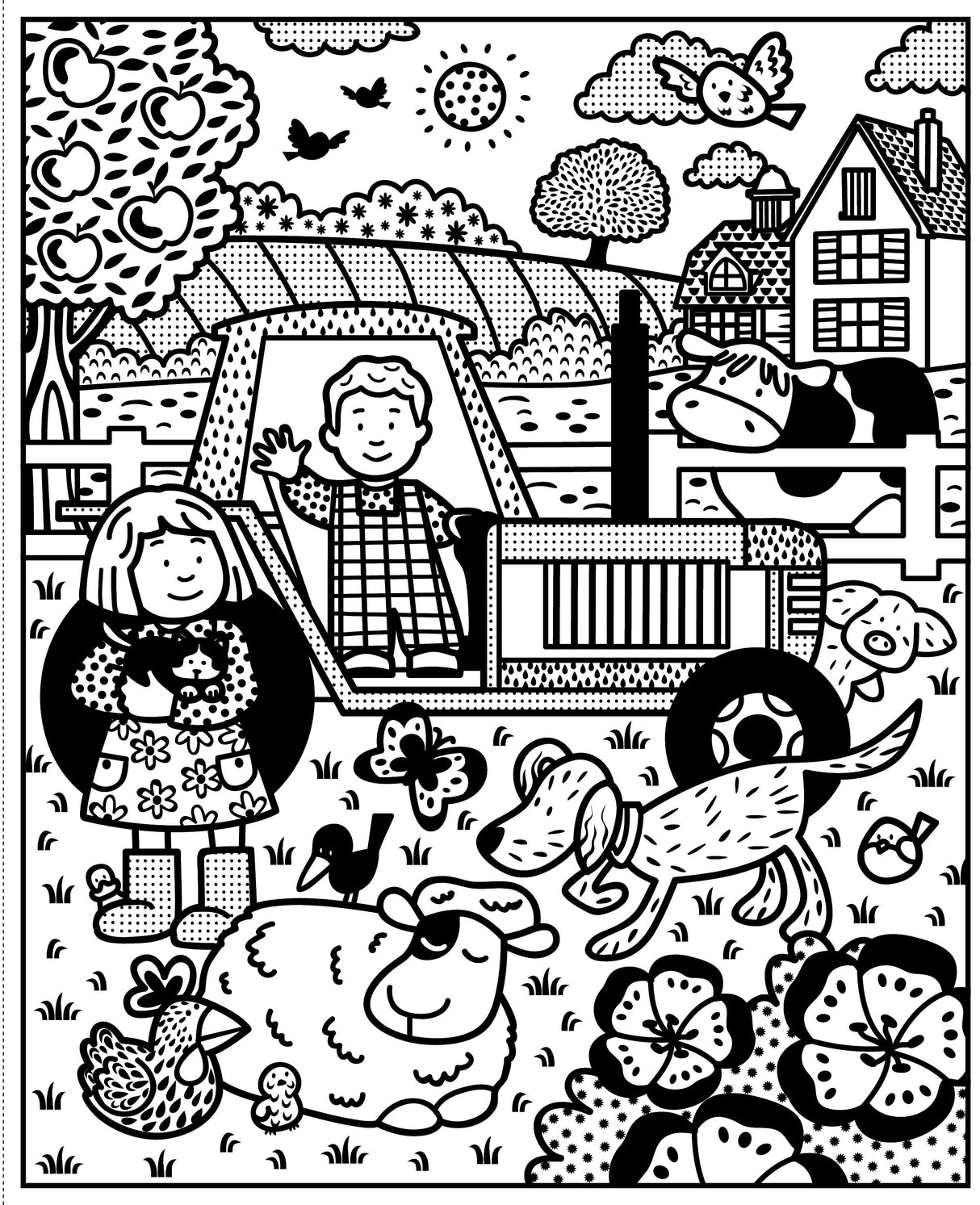 Usborne Poppy and Sam's Magic Painting Book by Sam Taplin