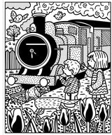 Usborne Poppy and Sam's Magic Painting Book by Sam Taplin