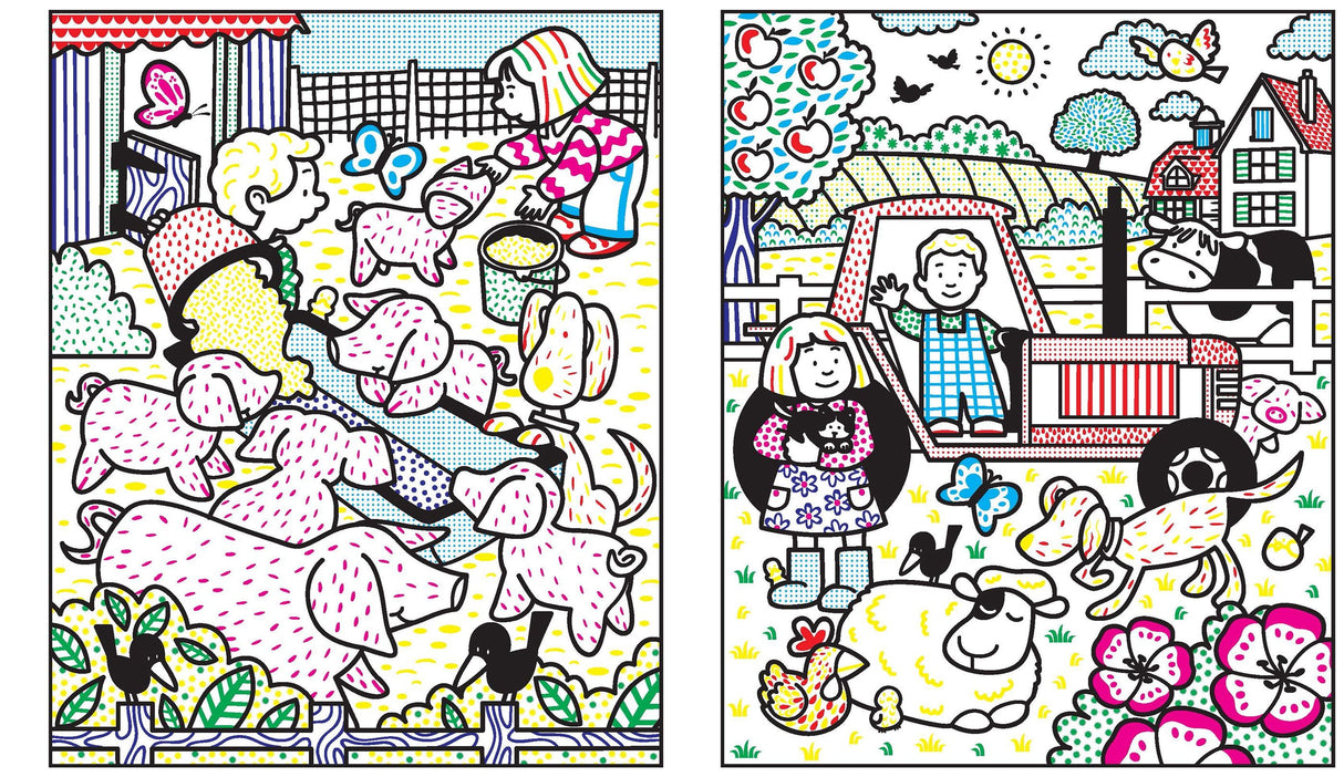 Usborne Poppy and Sam's Magic Painting Book by Sam Taplin