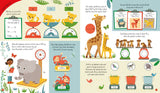 Usborne Measuring Things Children's Activity Book by Lara Bryan