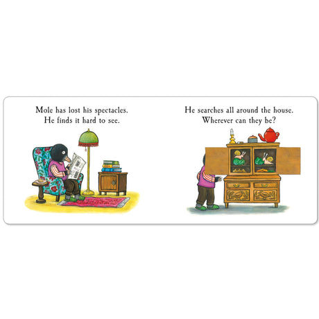 Mole's Spectacles: A Lift-the-flap Story Book by Julia Donaldson & Axel Scheffler