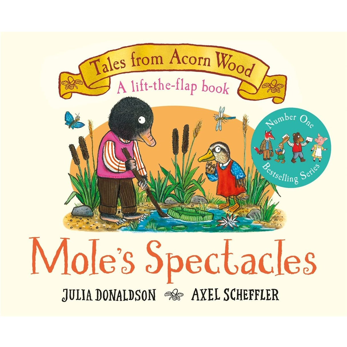 Mole's Spectacles: A Lift-the-flap Story Book by Julia Donaldson & Axel Scheffler