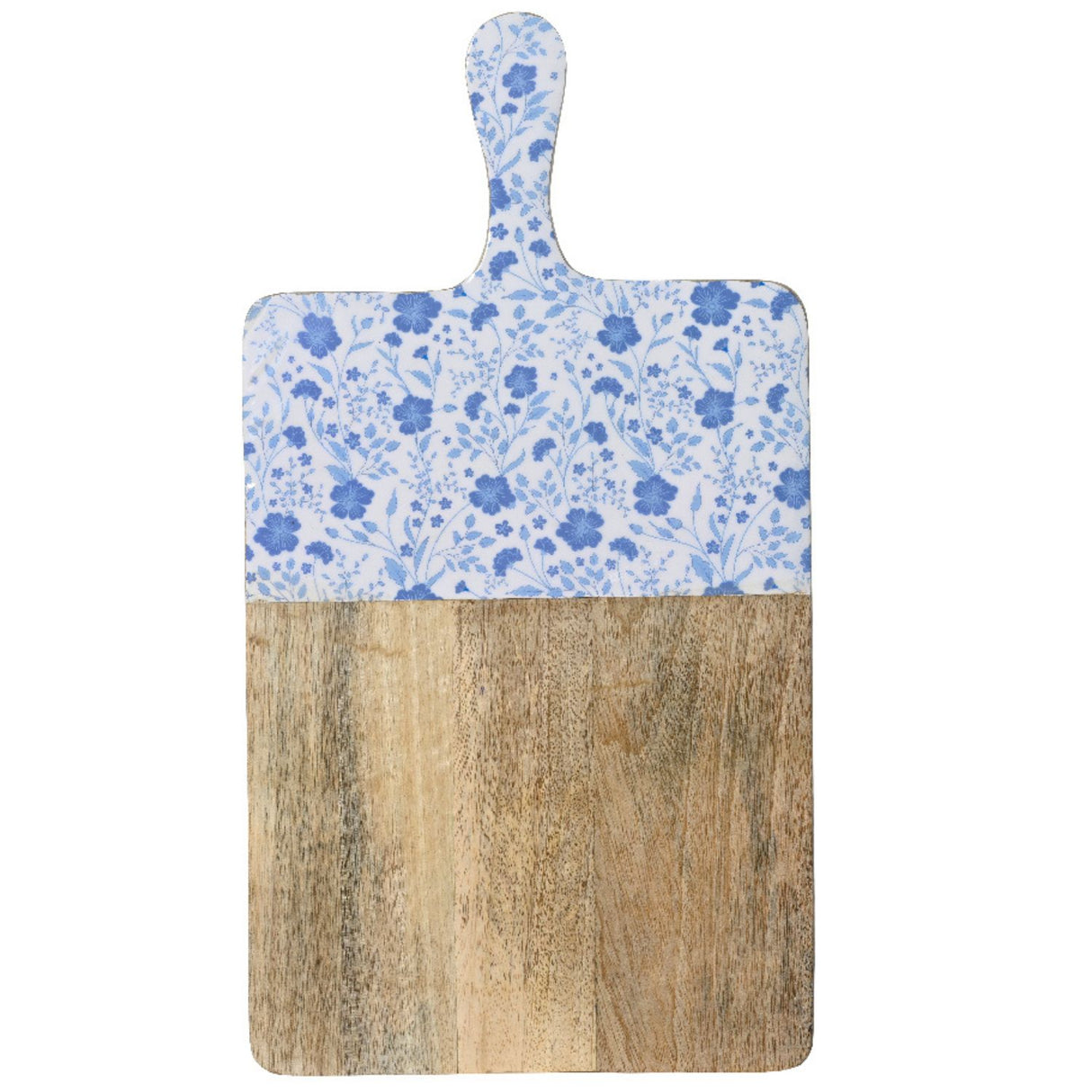 Decoris 46cm Petit Fleur Enamel Mangowood Board