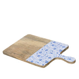 Decoris 46cm Petit Fleur Enamel Mangowood Board