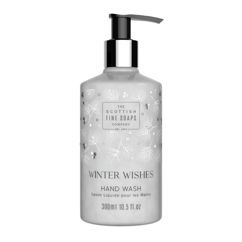 The Scottish Fine Soaps Co 300ml Winter Wishes Hand Wash Pump Bottle