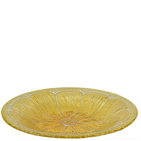 Kaemingk 41cm Lemon Glass Bowl