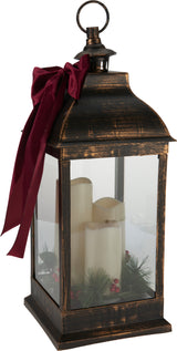 Koopman 60cm Tall Lantern with LED Candles