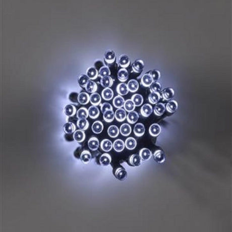 Smart Solar 50 LED Cool White String Lights