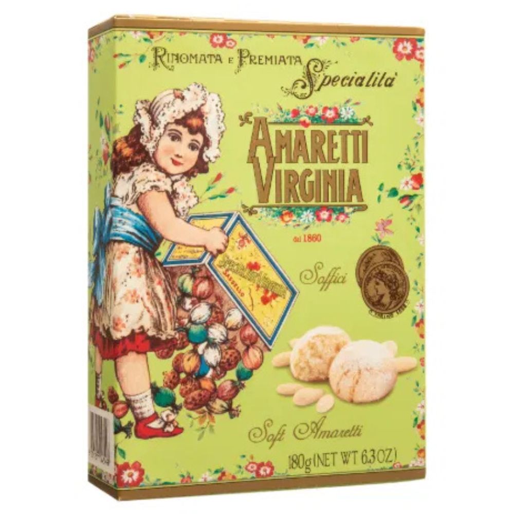Amaretti Virginia 180g Soft Amaretti Window Box