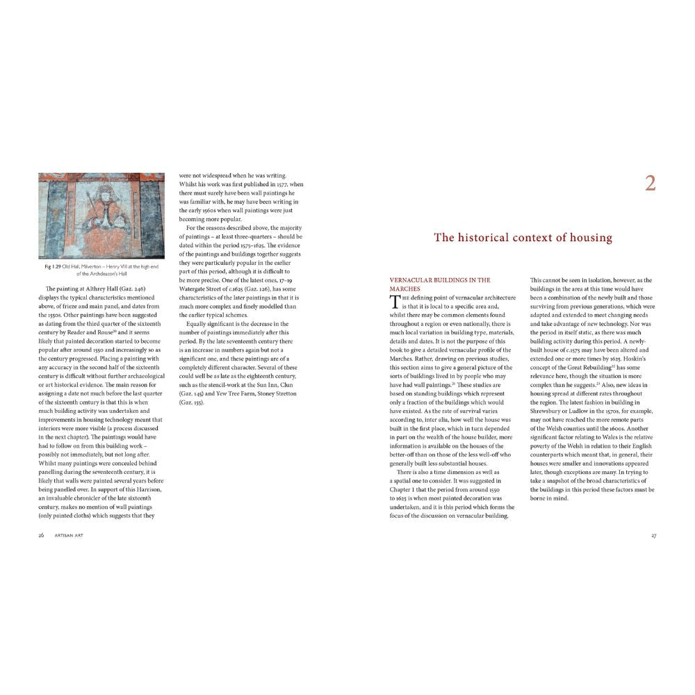 Artisan Art: Vernacular wall paintings in the Welsh Marches, 1550–1650 NEW EDITION by Kathryn Davies