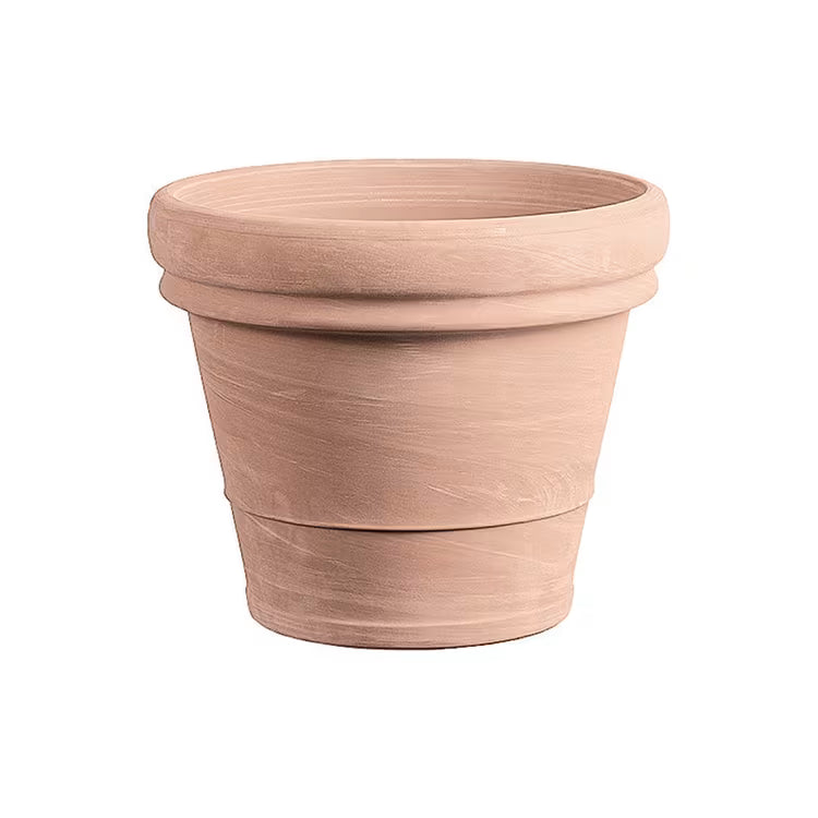 Woodlodge 45cm Terracotta Antique Rolled Rim Pot