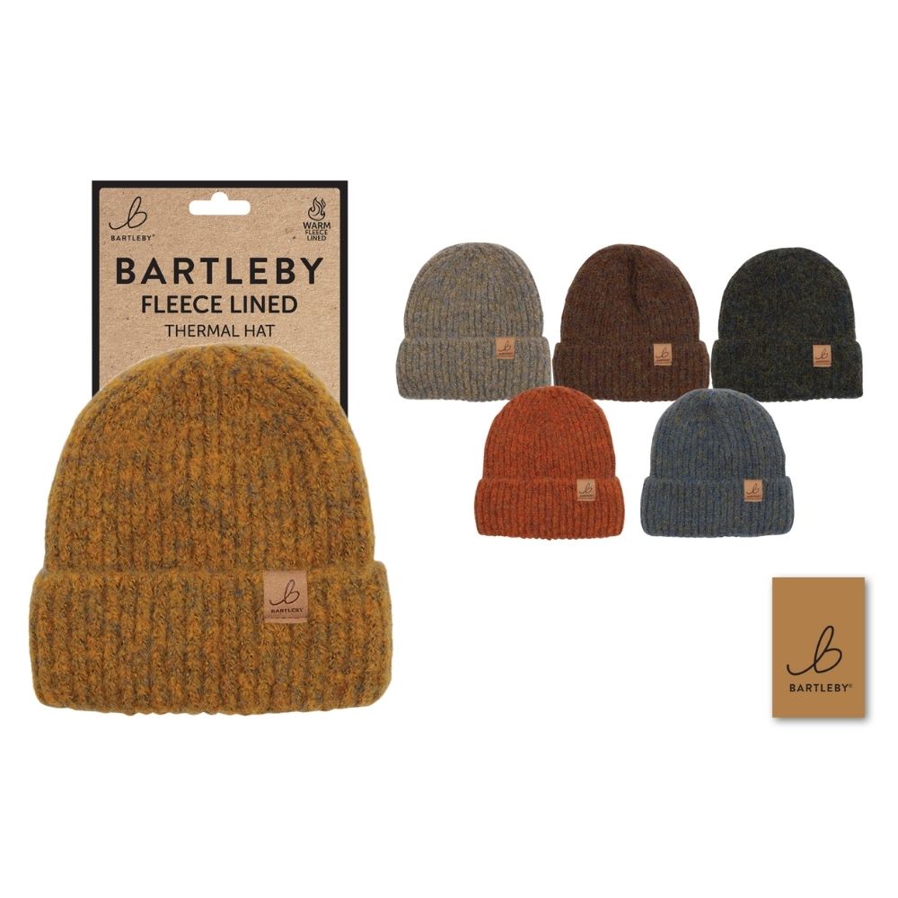Bartleby Adult Brushed Yarn Beanie Hat - (Choice of 6)