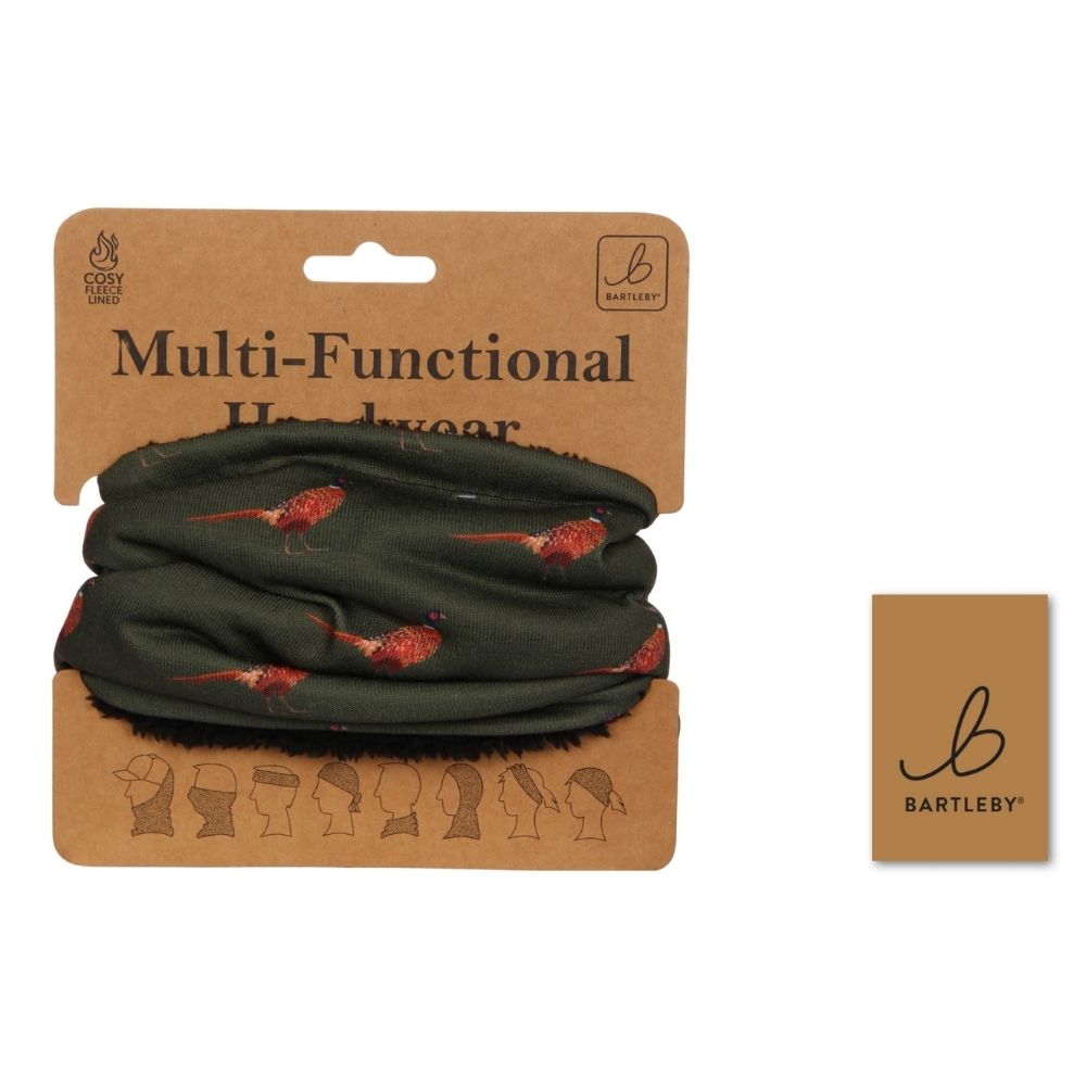 Bartleby Country Pheasant Multi-functional Headwear - Khaki